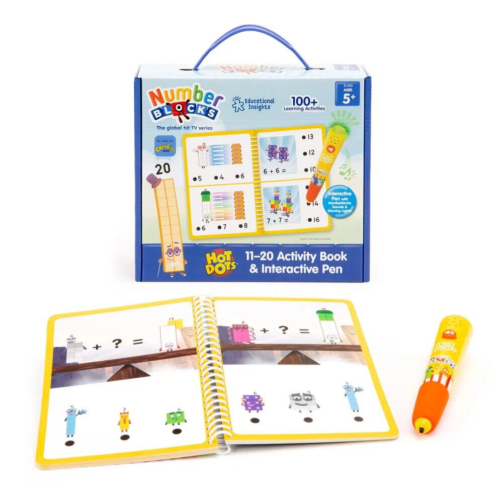 Set Hot Dots® - Numberblocks de la 11 la 20 PlayLearn Toys