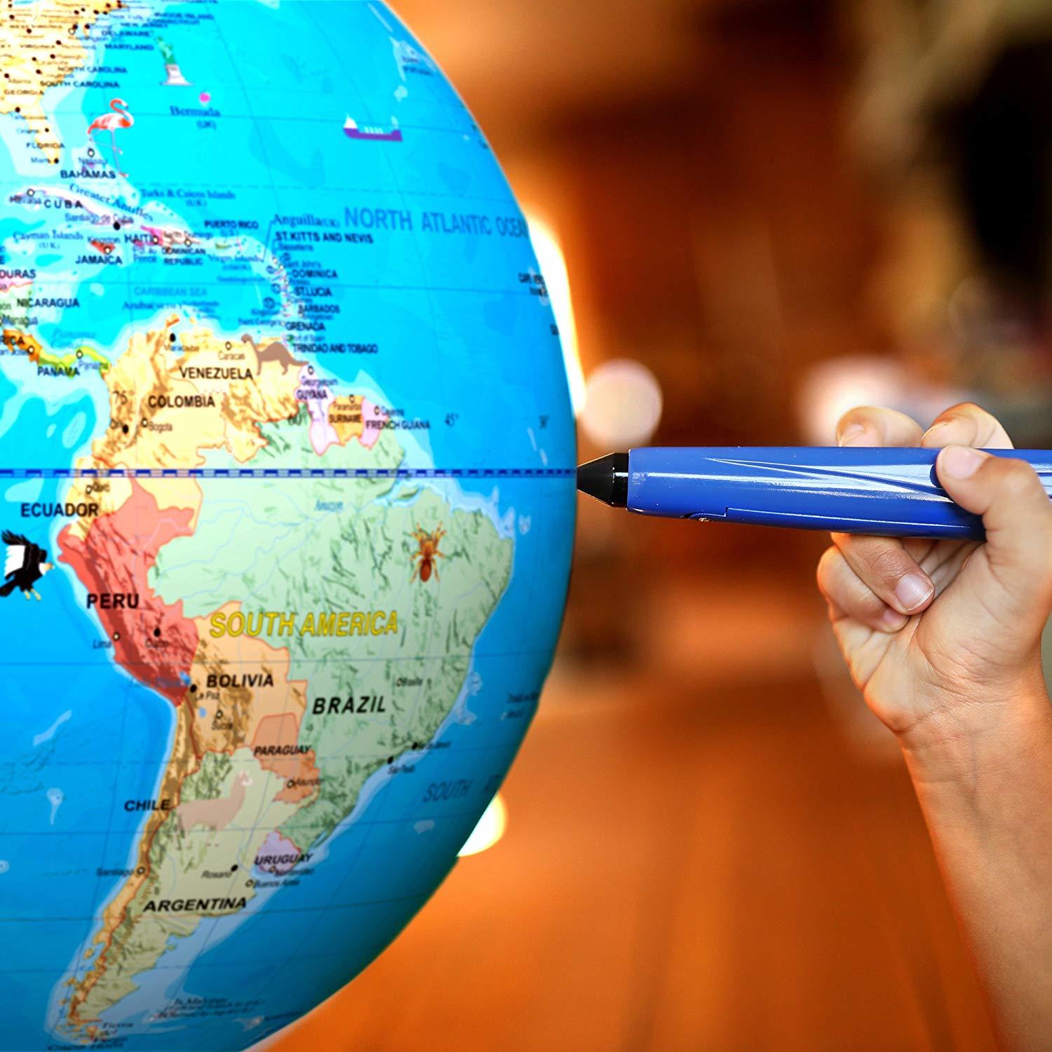 Geosafari - Glob pamantesc interactiv PlayLearn Toys