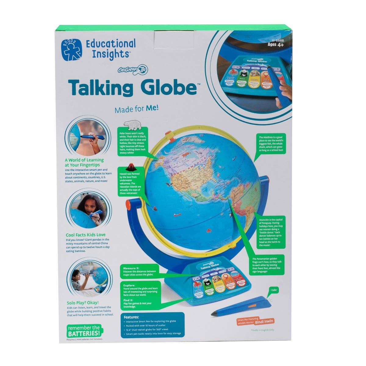 Geosafari - Glob pamantesc interactiv PlayLearn Toys