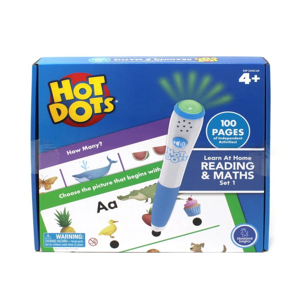 Set Hot Dots® - calculez si citesc in lb engleza (set 1) PlayLearn Toys