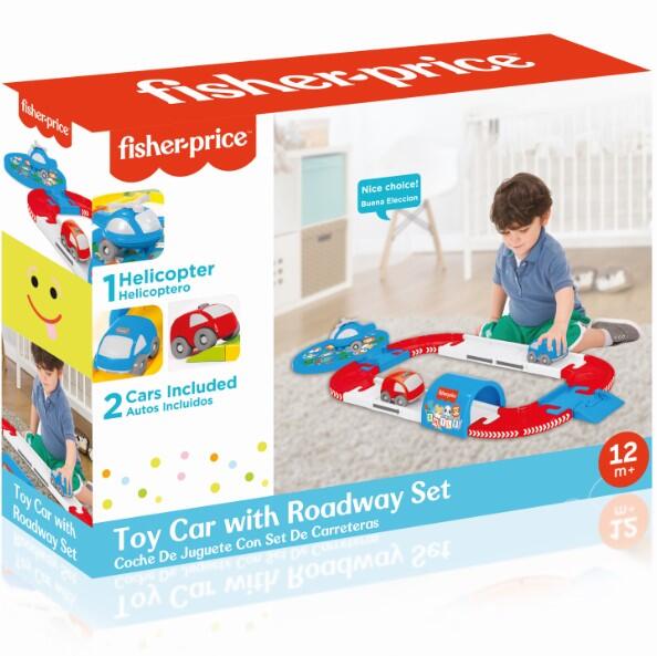 Circuit pentru masinute - 24 piese PlayLearn Toys