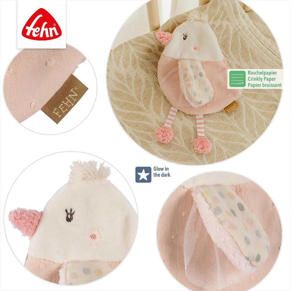 Jucarie fosnitoare - Pasare pastel PlayLearn Toys