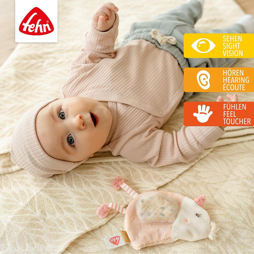 Jucarie fosnitoare - Pasare pastel PlayLearn Toys