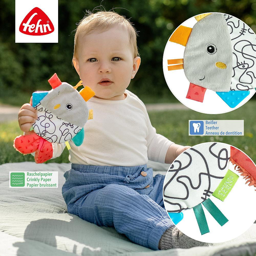 Jucarie fosnitoare Dobabydoo - Pestisor PlayLearn Toys