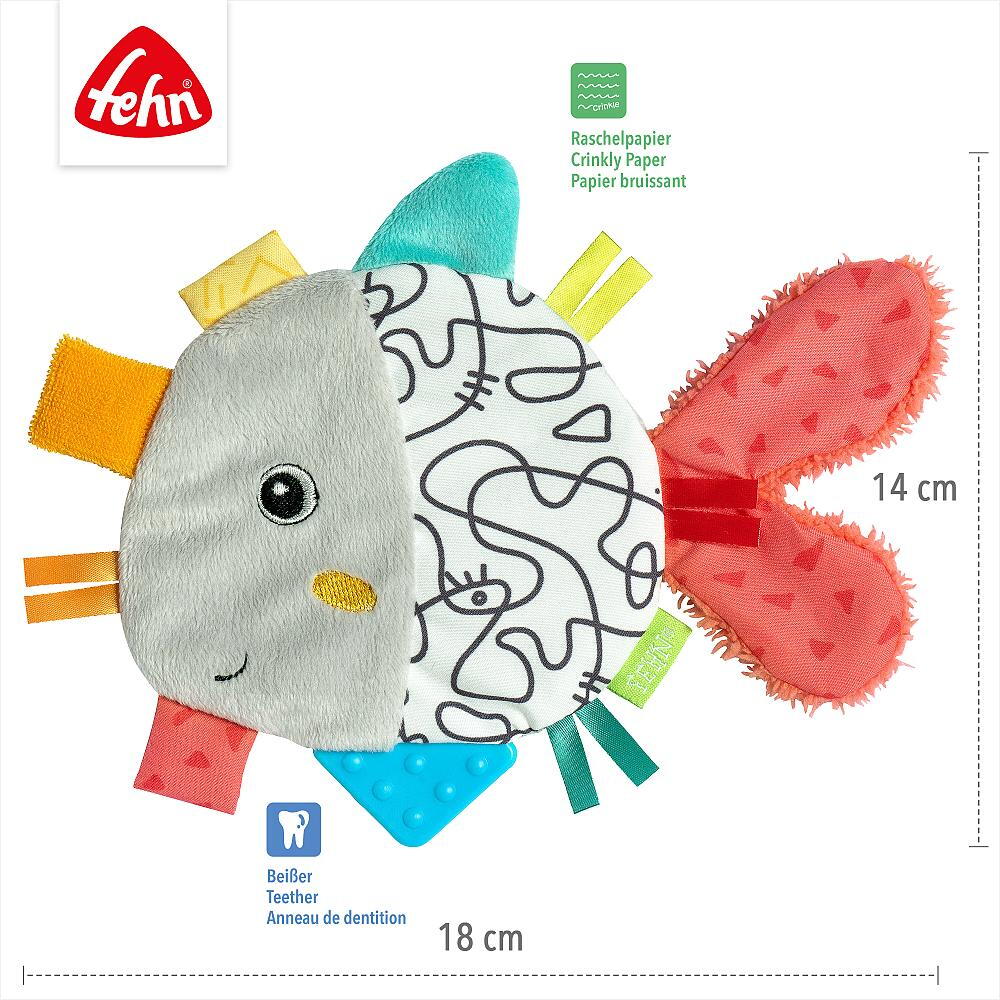 Jucarie fosnitoare Dobabydoo - Pestisor PlayLearn Toys