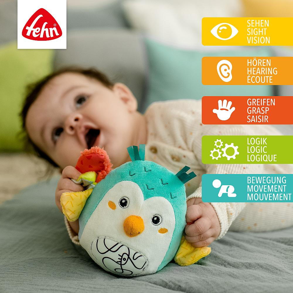 Jucarie Roly Poly Dobabydoo - Bufnita PlayLearn Toys