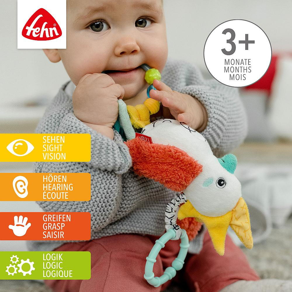 Jucarie pentru carucior Dobabydoo - Pasare cantatoare PlayLearn Toys