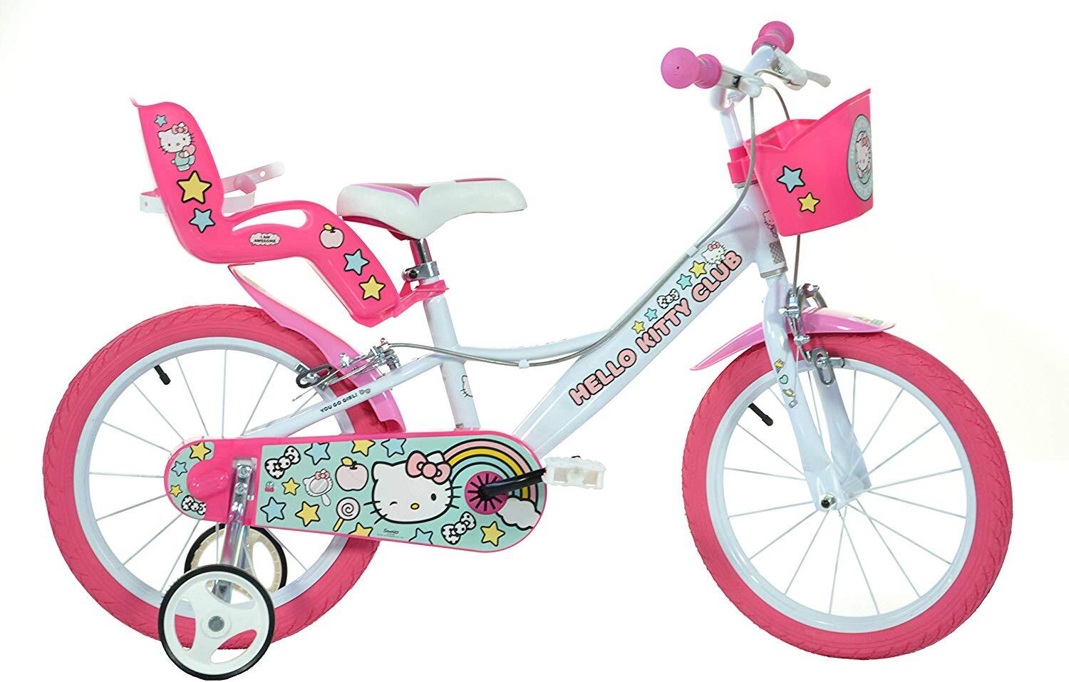 Bicicleta copii 16'' Hello Kitty PlayLearn Toys