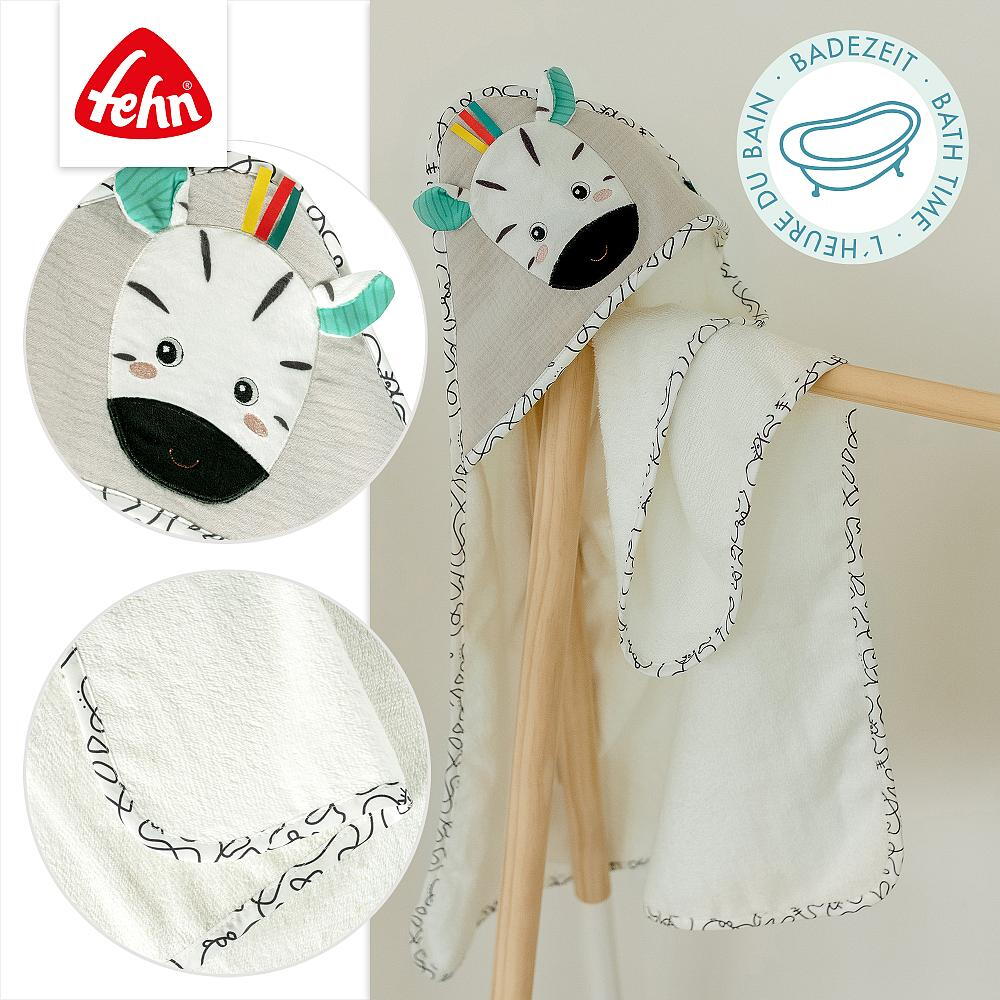 Prosop cu gluga Dobabydoo - Zebra PlayLearn Toys