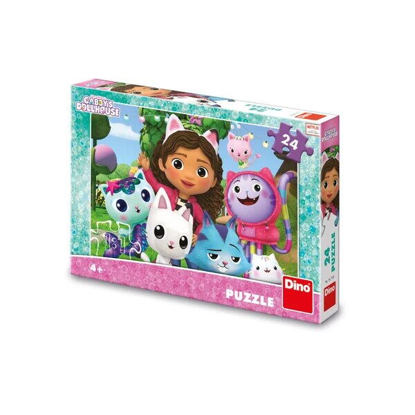 Puzzle - Casa de papusi a lui Gabby (24 piese) PlayLearn Toys