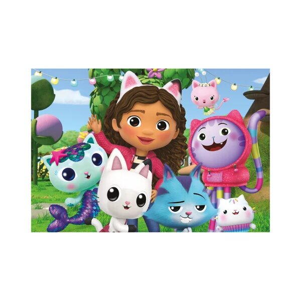 Puzzle - Casa de papusi a lui Gabby (24 piese) PlayLearn Toys