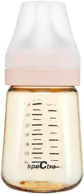 Biberon anticolici premium cu tetina S, galben (160 ml) PlayLearn Toys