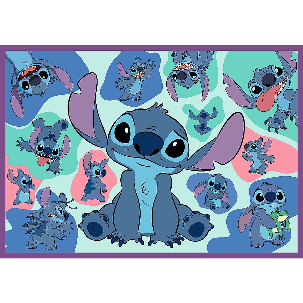 PUZZLE TREFL 4X250 DISNEY UIMITORUL STITCH SuperHeroes ToysZone