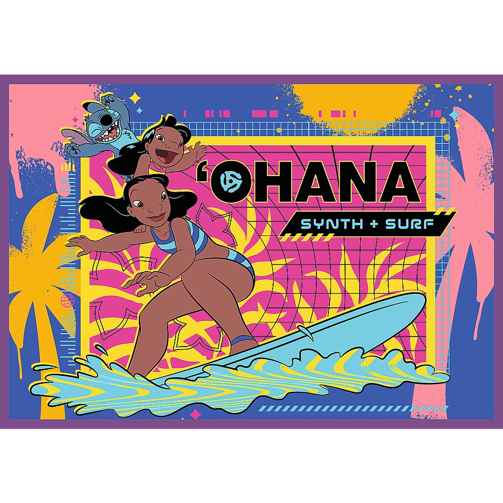 PUZZLE TREFL 4X250 DISNEY UIMITORUL STITCH SuperHeroes ToysZone