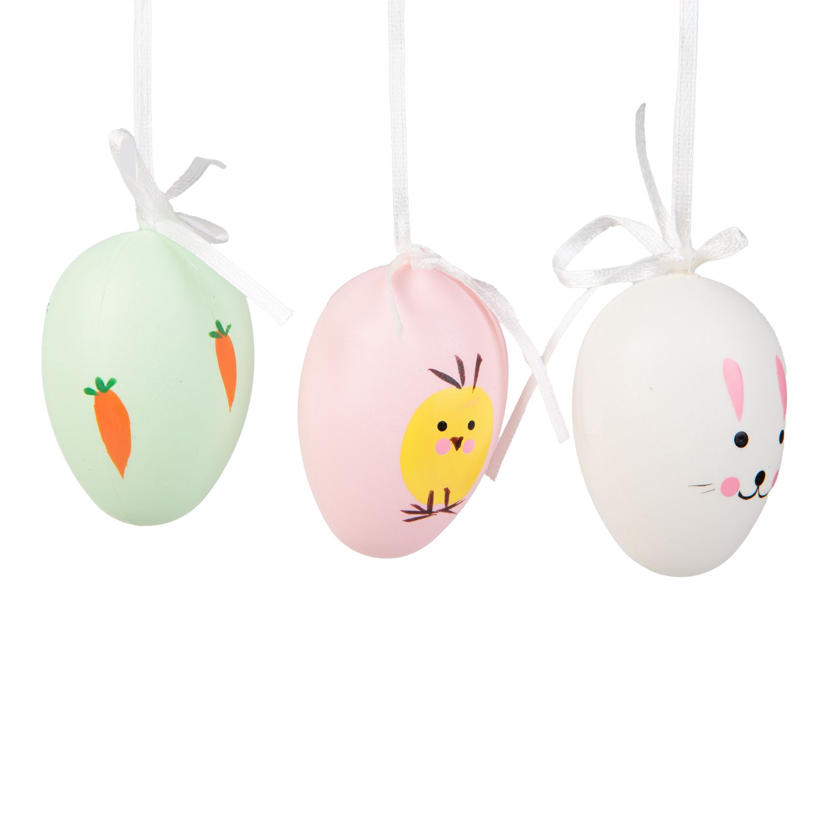 Decor de Paște - set ouă - 3 tipuri - 6 cm - 6 buc/pachet Best CarHome