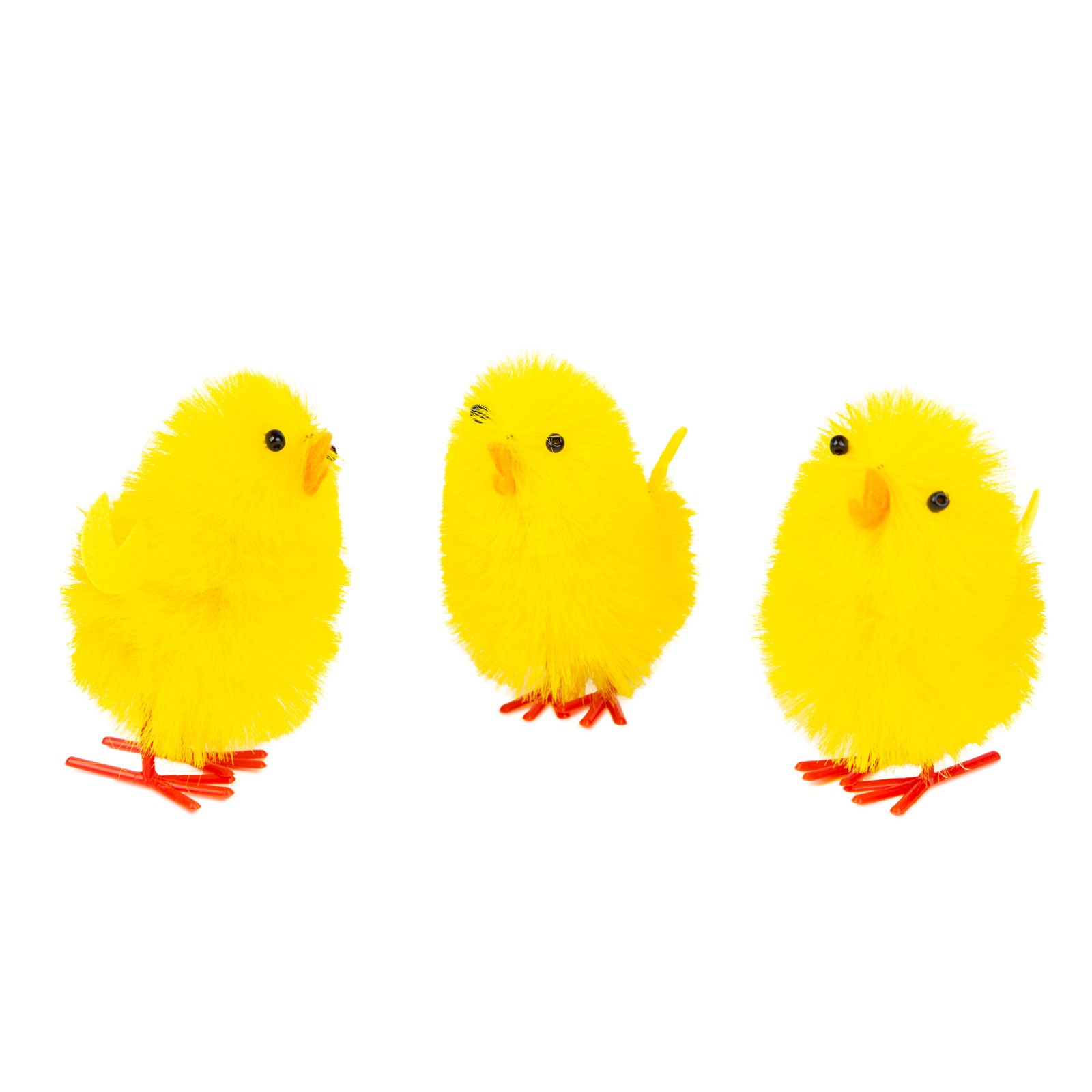 Decor de Paște - set pui - galben - 6,7 x 5 cm - 3 buc/pachet Best CarHome