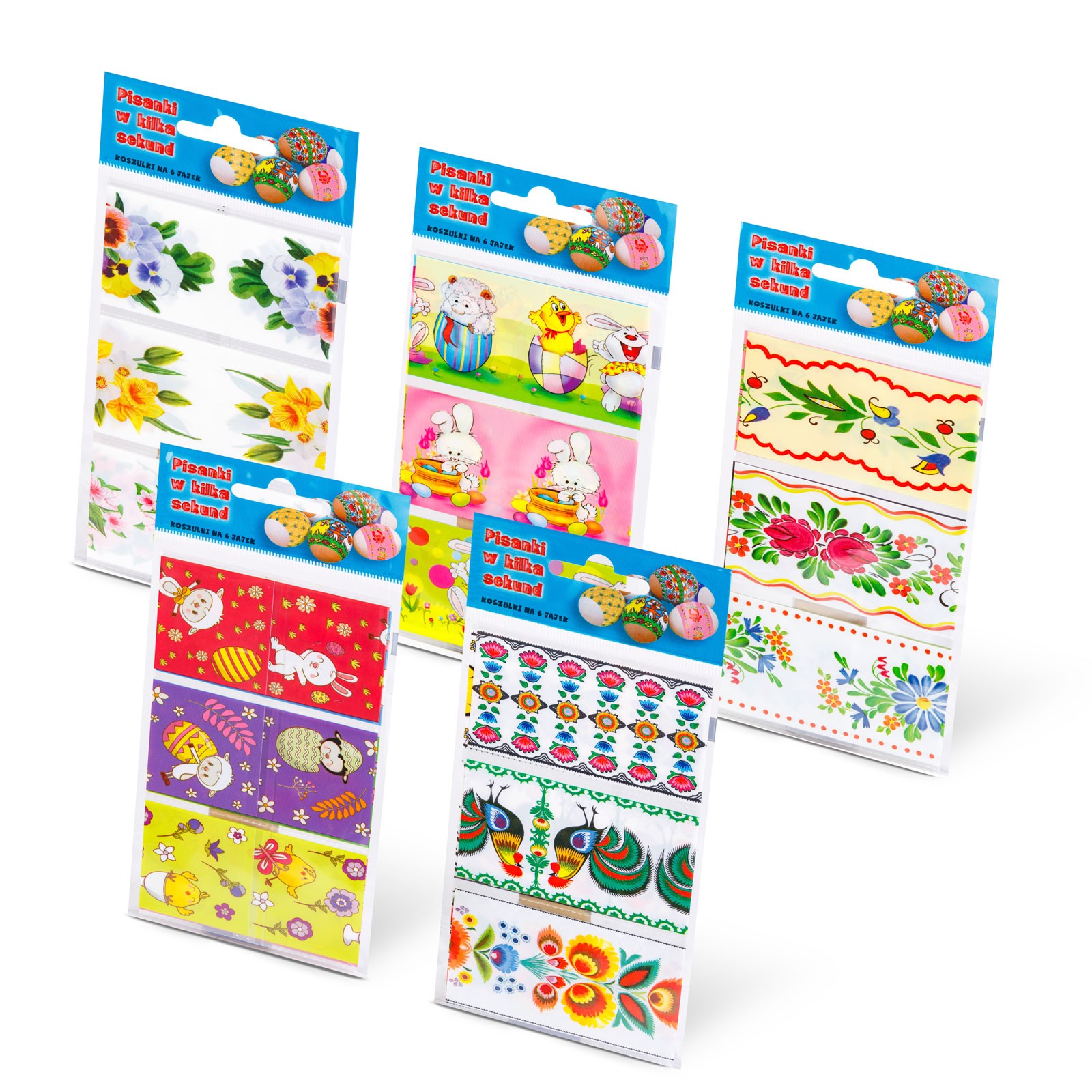 Decor ouă de Paște - set autocolante - 6 buc/pachet Best CarHome