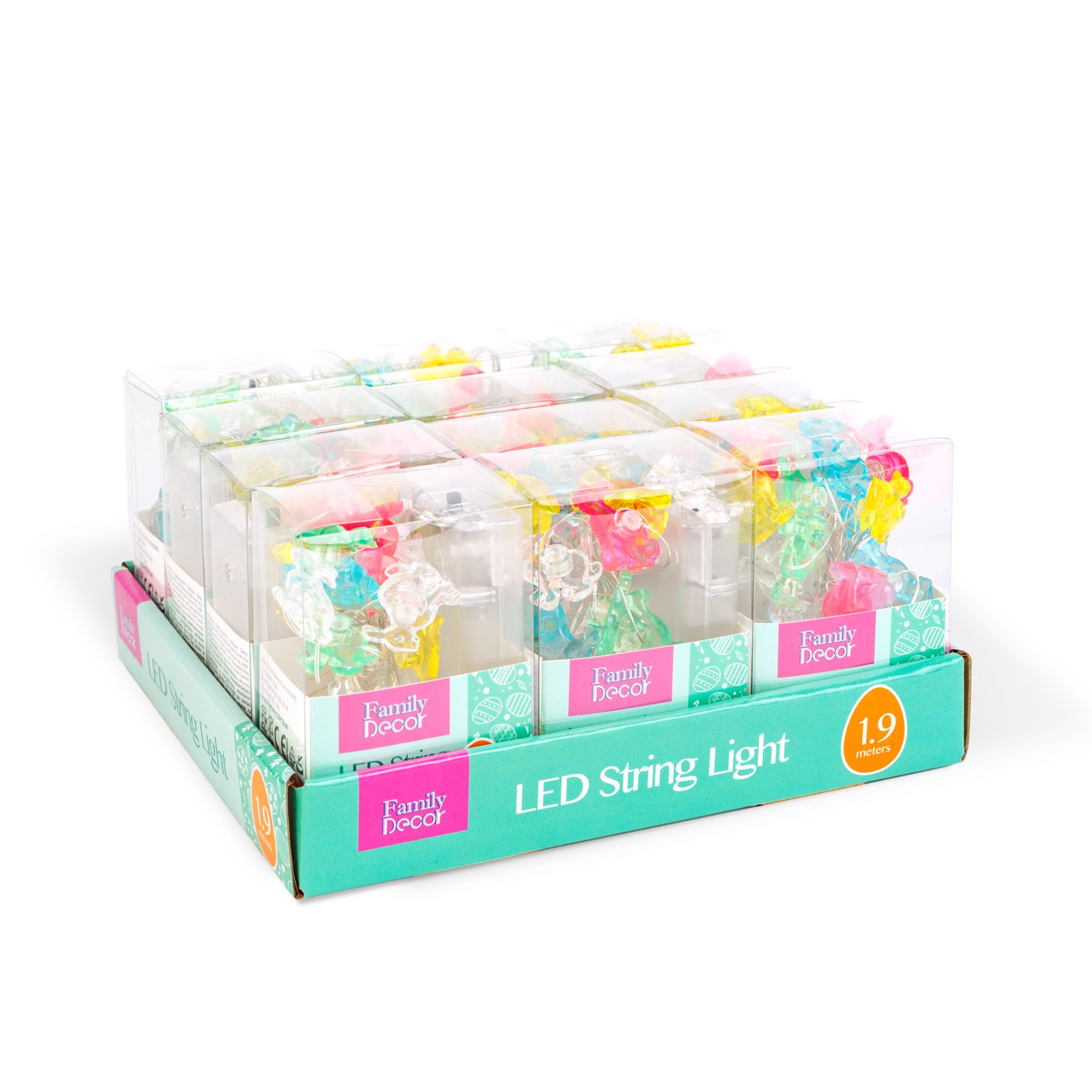 Șir de lumină LED - iepuraș - 2 m - 20 LED - 2 x AA Best CarHome