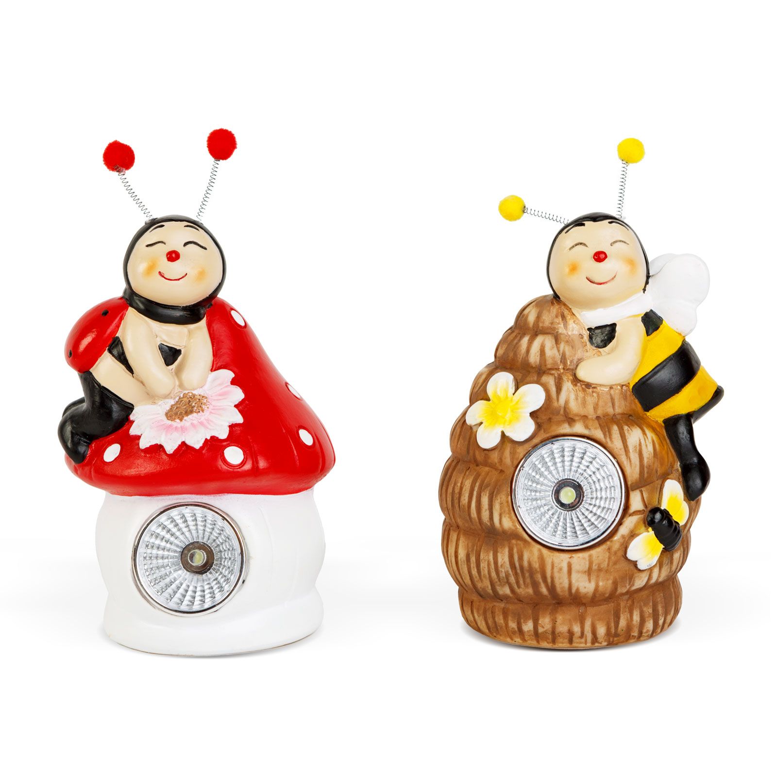 Figurine de animale solare - 2 tipuri - 1 LED alb - 8,5 x 8 x 15 cm Best CarHome