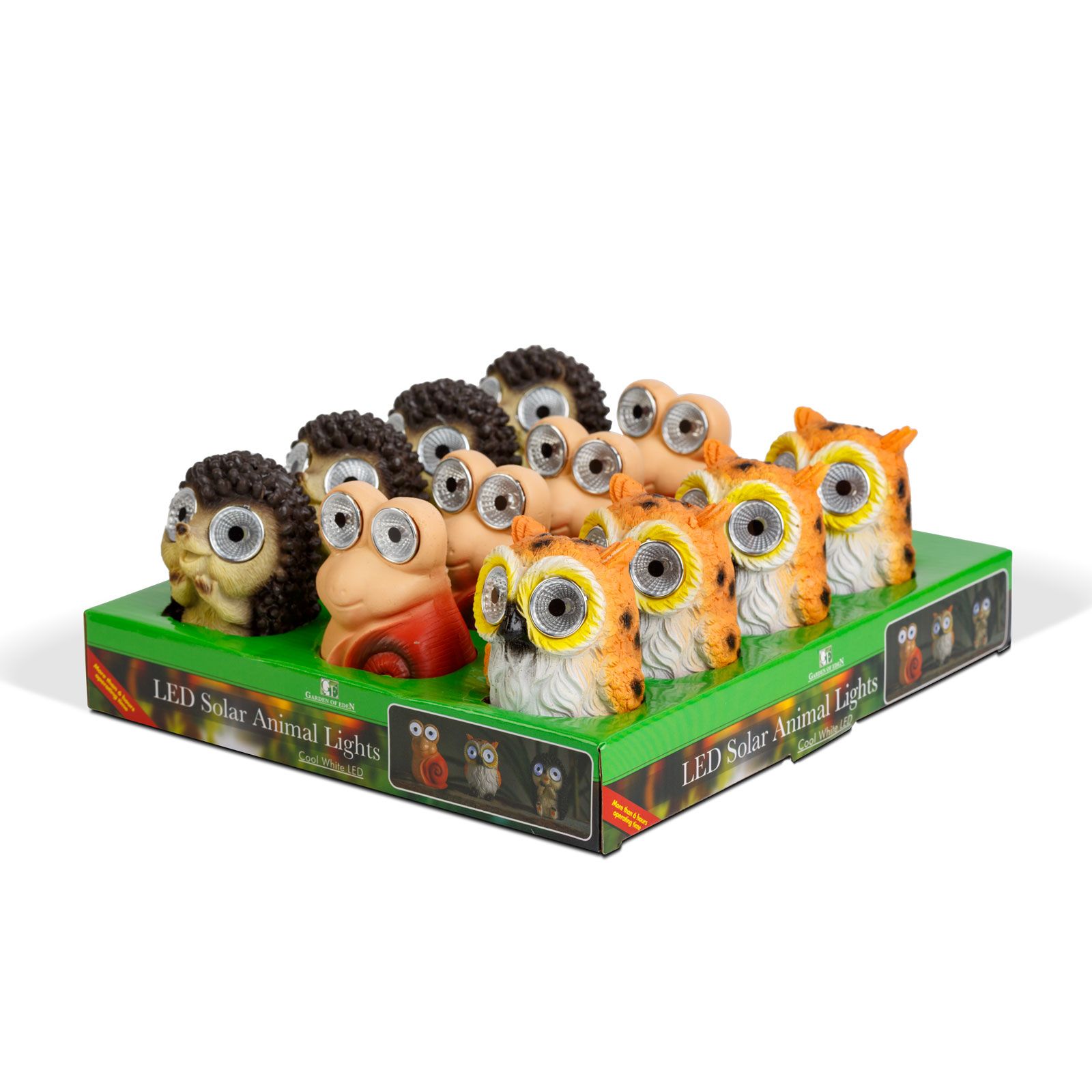 Figurine de animale solare - 3 tipuri - 2 LED albe - 8,5 cm Best CarHome