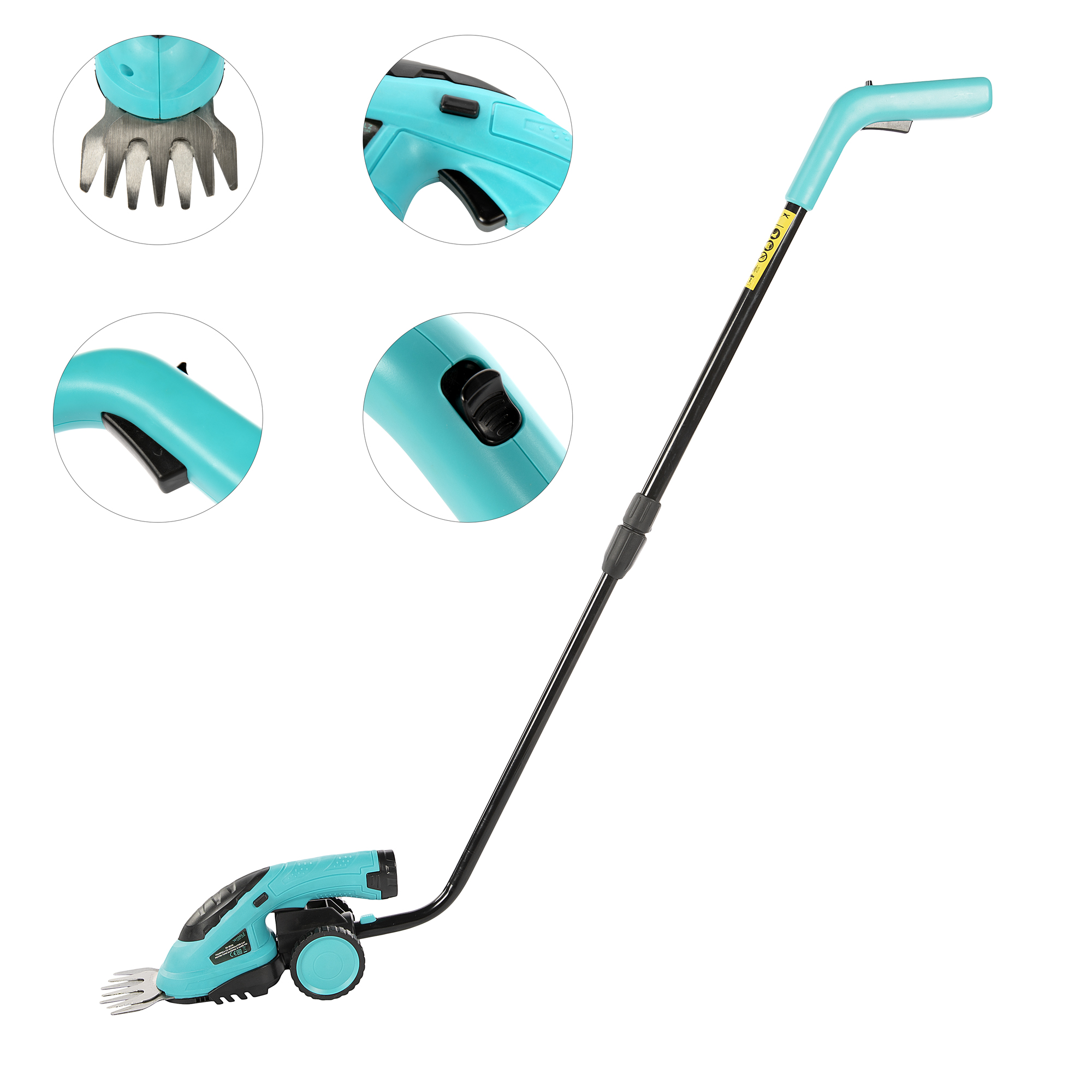 Foarfeca cu acumulator 3.6V pentru tuns gazonul/gard viu FarmGarden AgroTrade