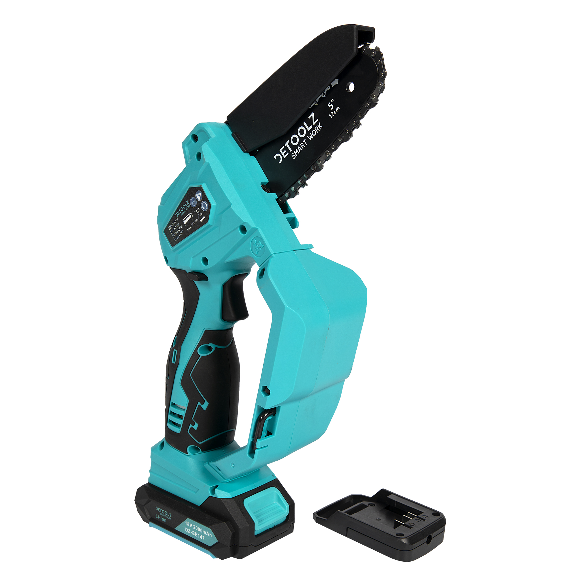 Fierastrau 110mm cu lant si acumulator 18V 2Ah FarmGarden AgroTrade