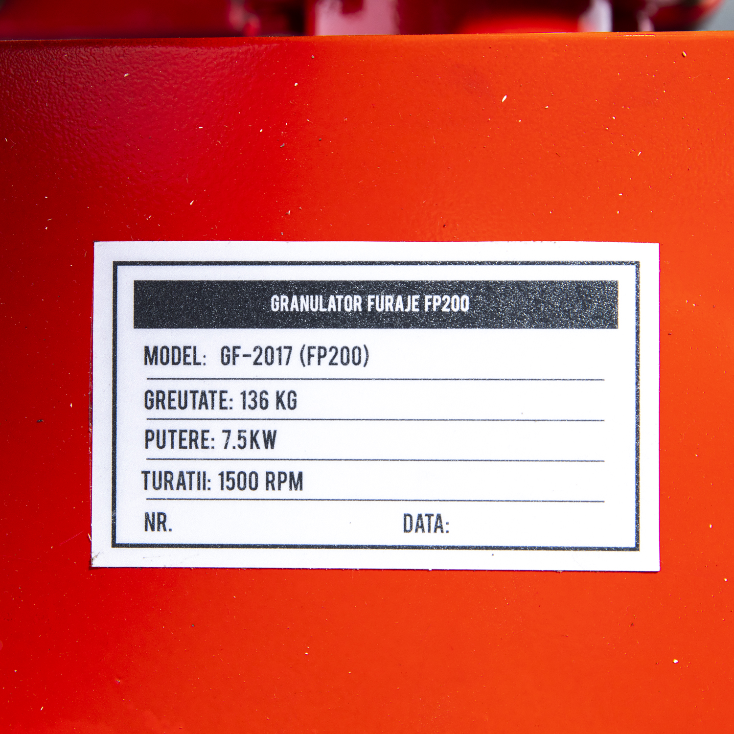 Granulator furaje FP200 - fara motor FarmGarden AgroTrade