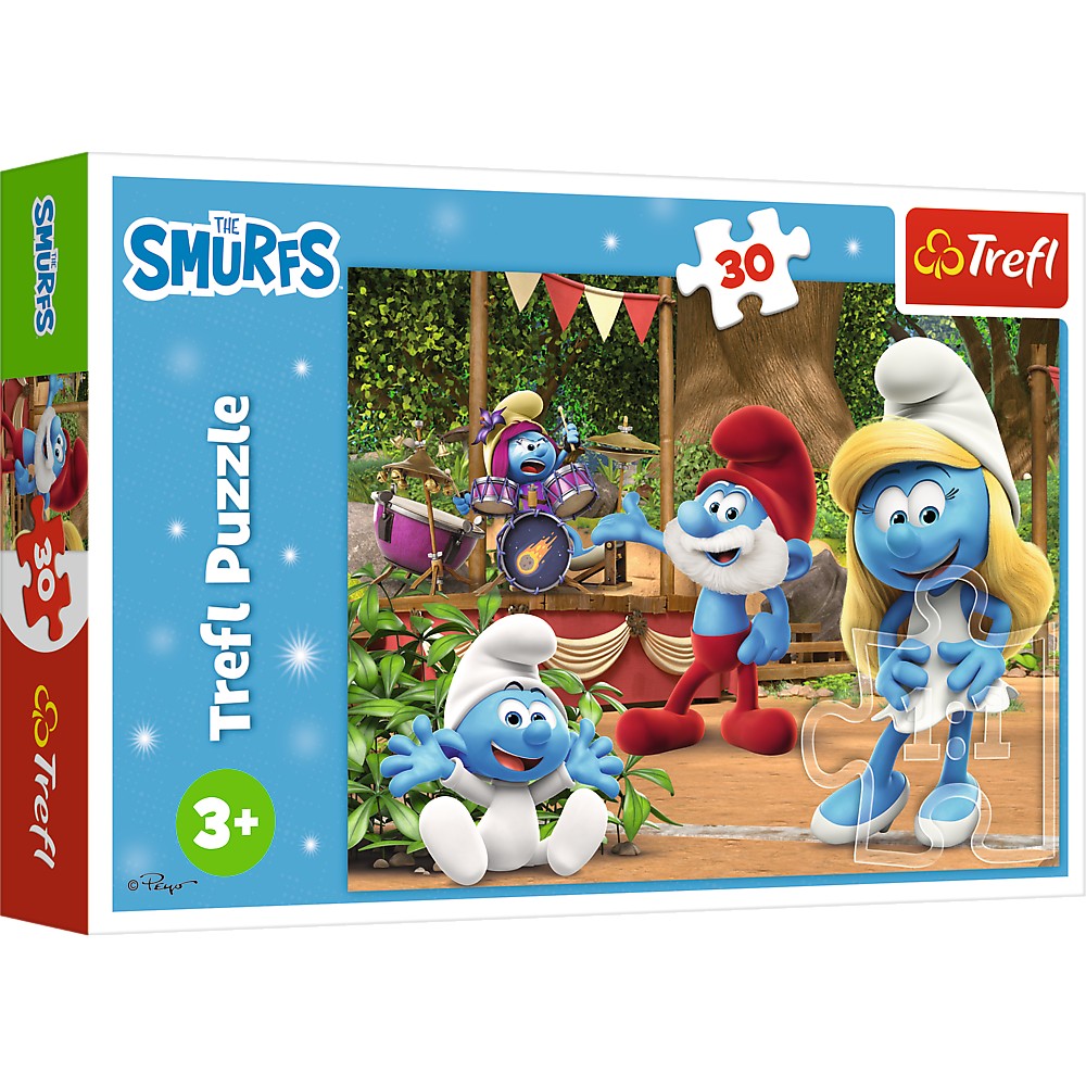PUZZLE TREFL 30 STRUMFII STRUMFITA SI STRUMFII SuperHeroes ToysZone