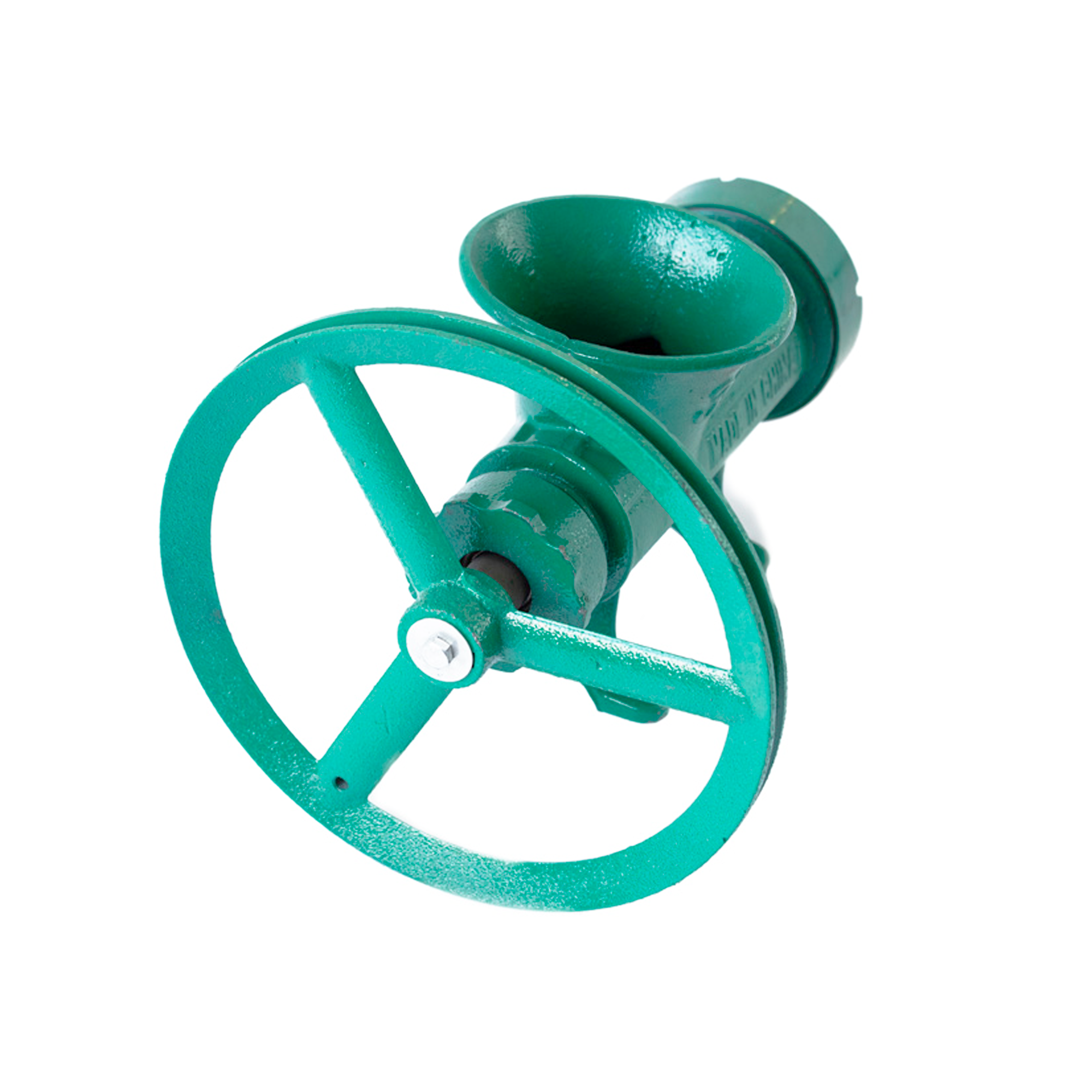 Masina tocat carne Micul Fermier din fonta, 1 sita, cu fulie FarmGarden AgroTrade