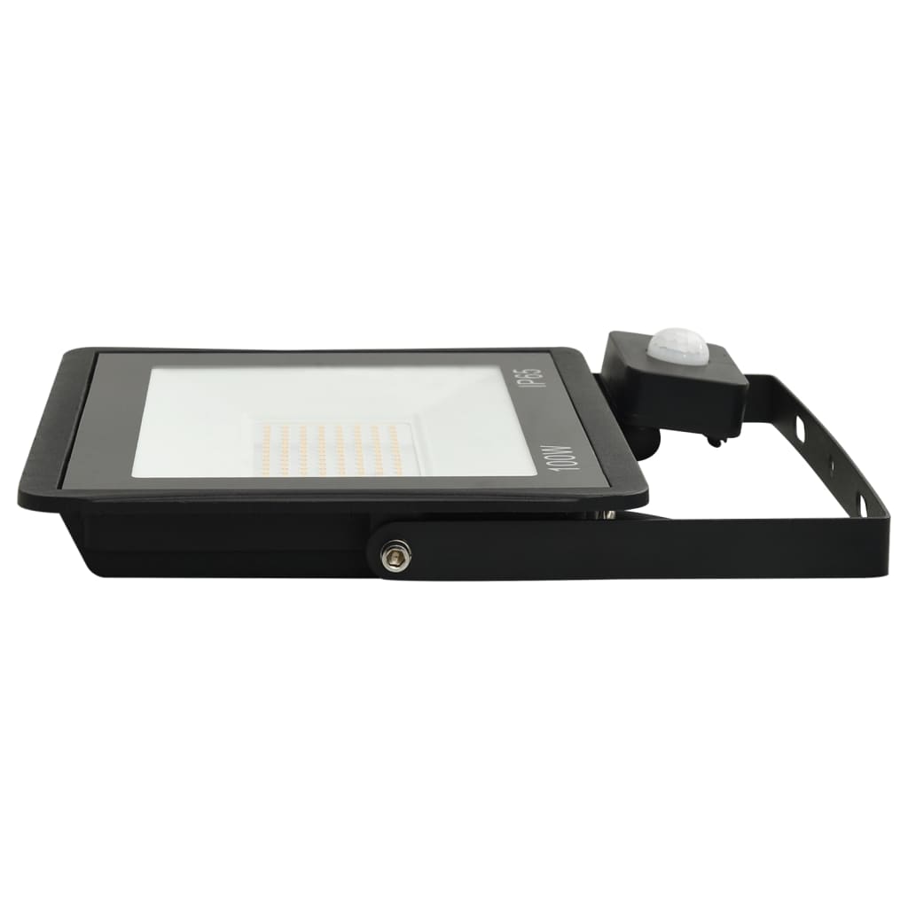 Proiector LED cu senzor, 100 W, alb cald GartenMobel Dekor