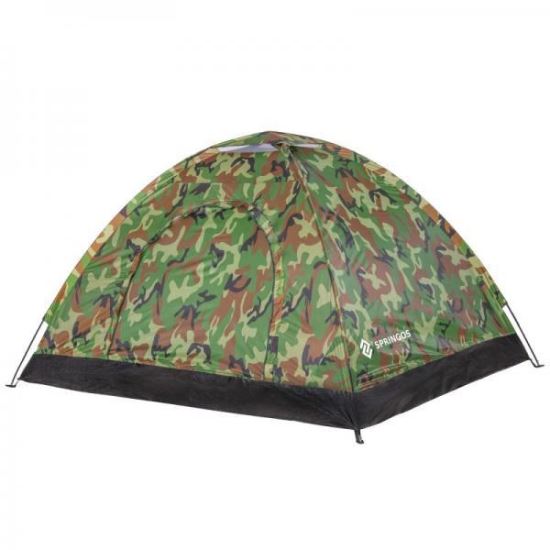 Cort camping, model camuflaj, 200x150x110 cm, Springos GartenVIP DiyLine