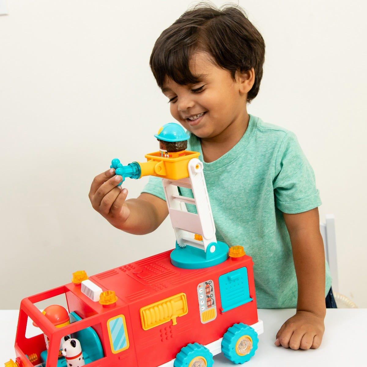 Bormasina Magica - Camionul pompierilor PlayLearn Toys
