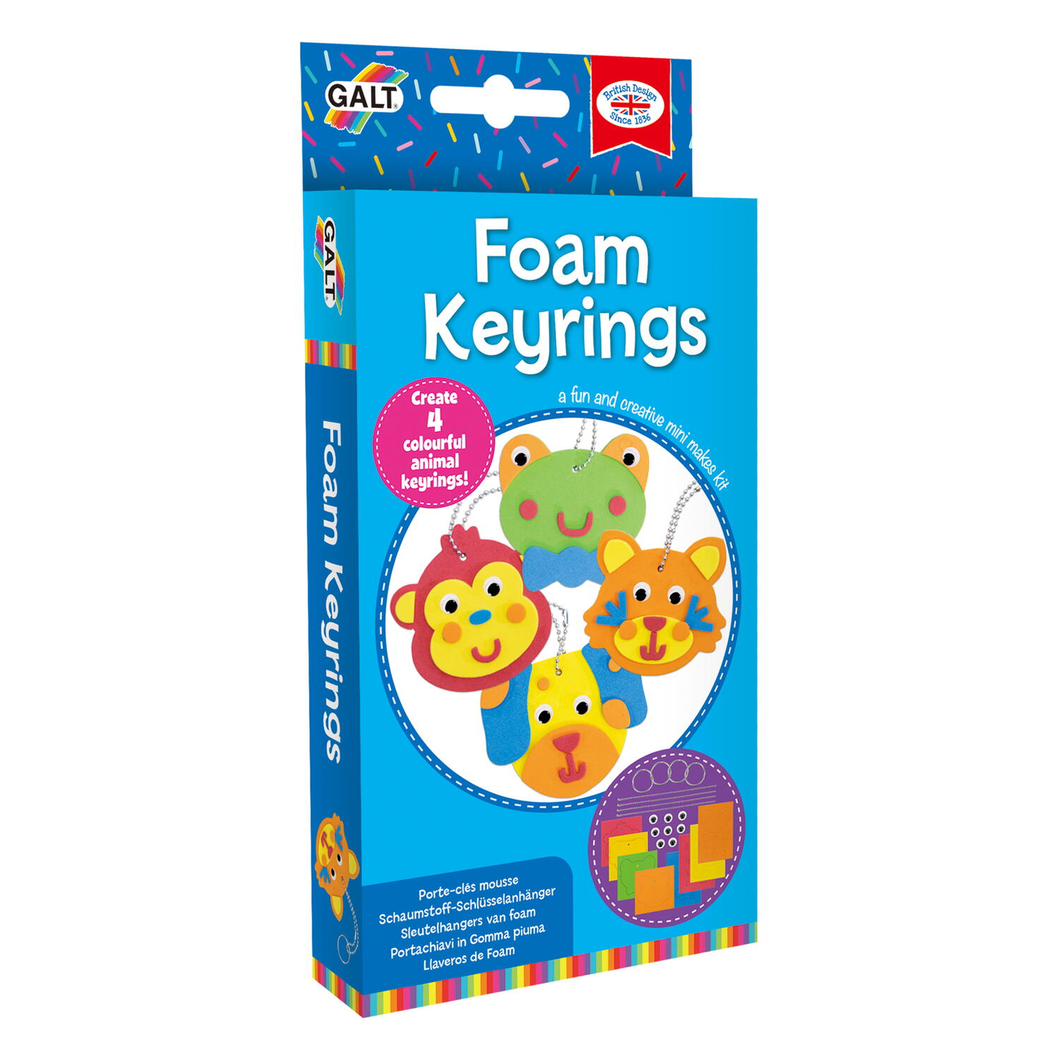 Creeaza brelocuri din spuma PlayLearn Toys