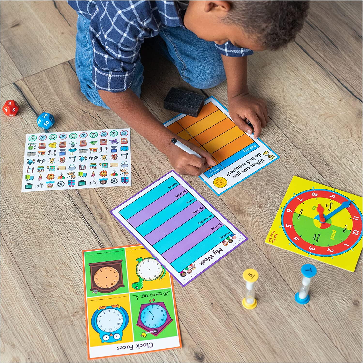 Joc interactiv - Cat e ceasul? PlayLearn Toys