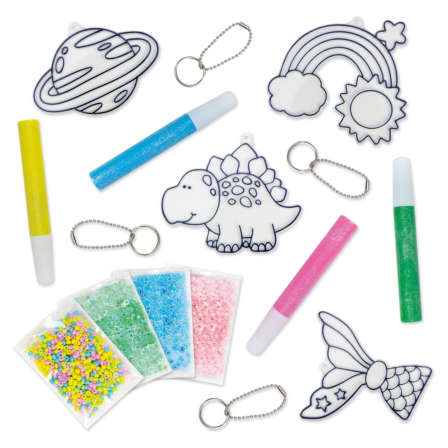 Set creativ - Brelocuri stralucitoare PlayLearn Toys