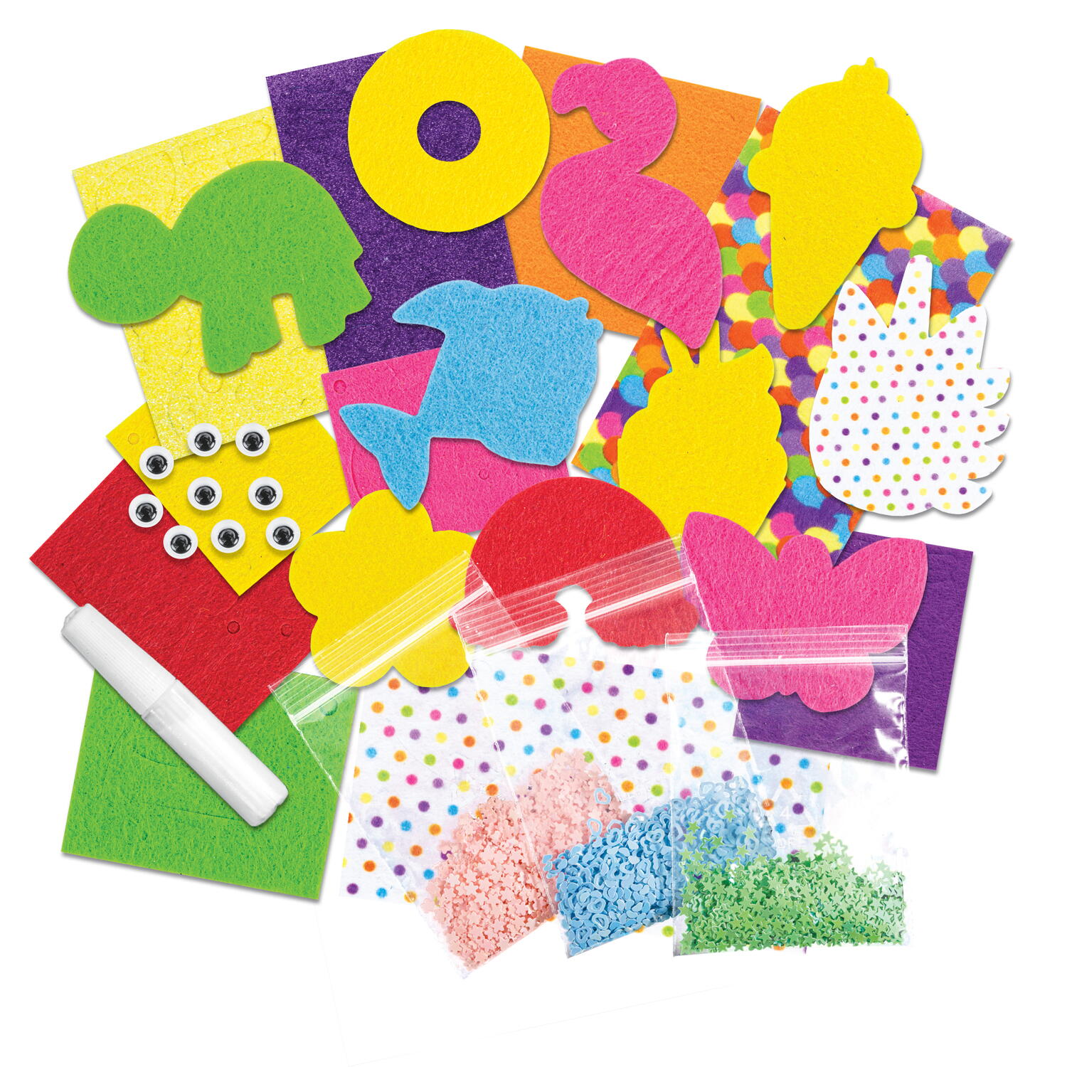 Set creativ - Petice decorative PlayLearn Toys
