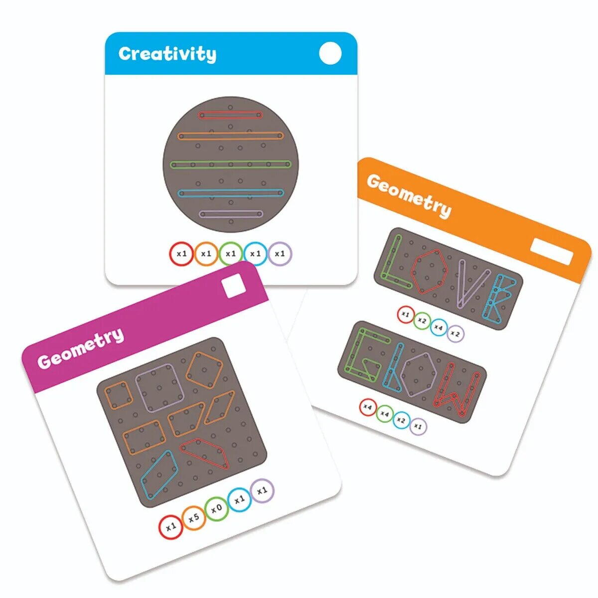 Set creativ STEM Explorers™ - Arta cu elastice PlayLearn Toys