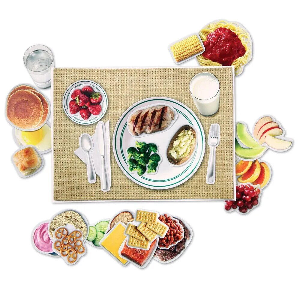 Set magnetic - Alimente sanatoase PlayLearn Toys