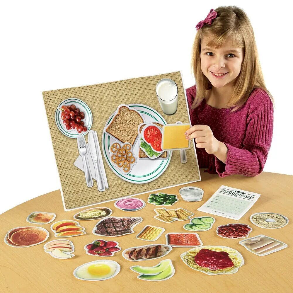 Set magnetic - Alimente sanatoase PlayLearn Toys