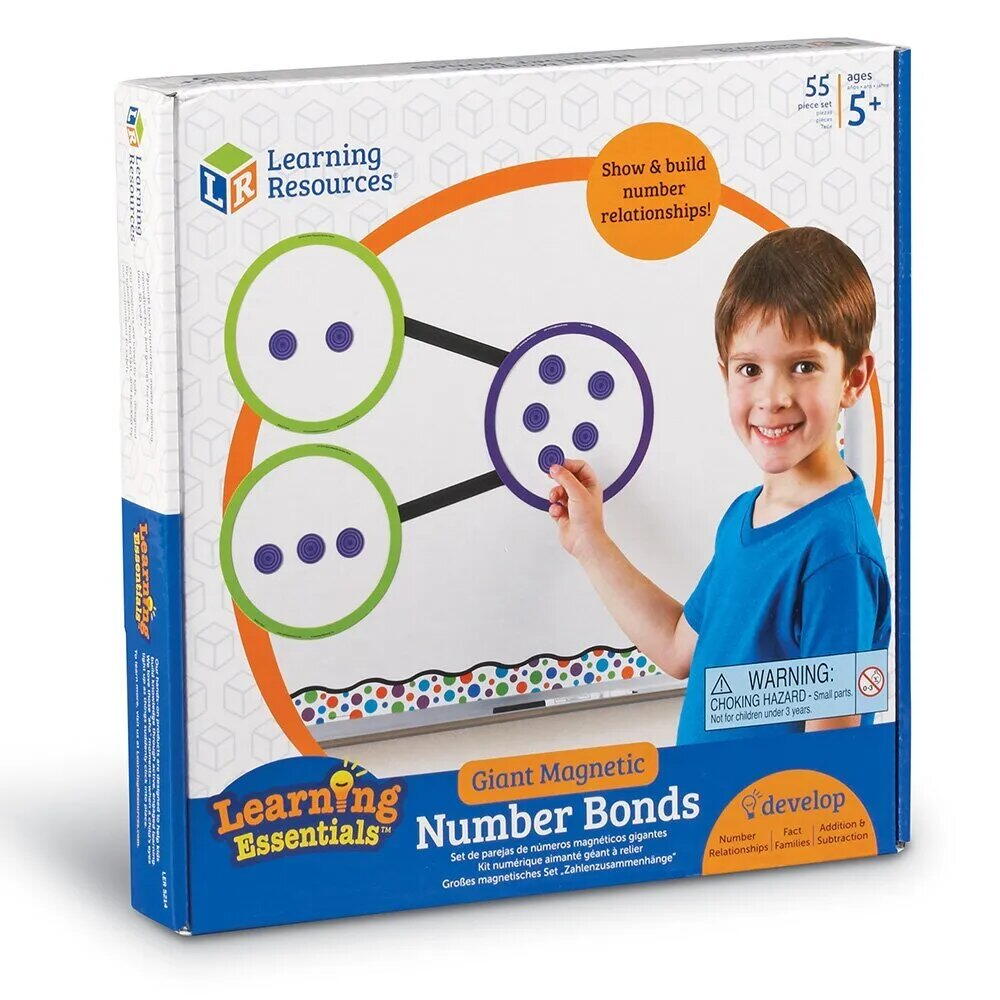 Set magnetic gigant - Legaturi numerice PlayLearn Toys