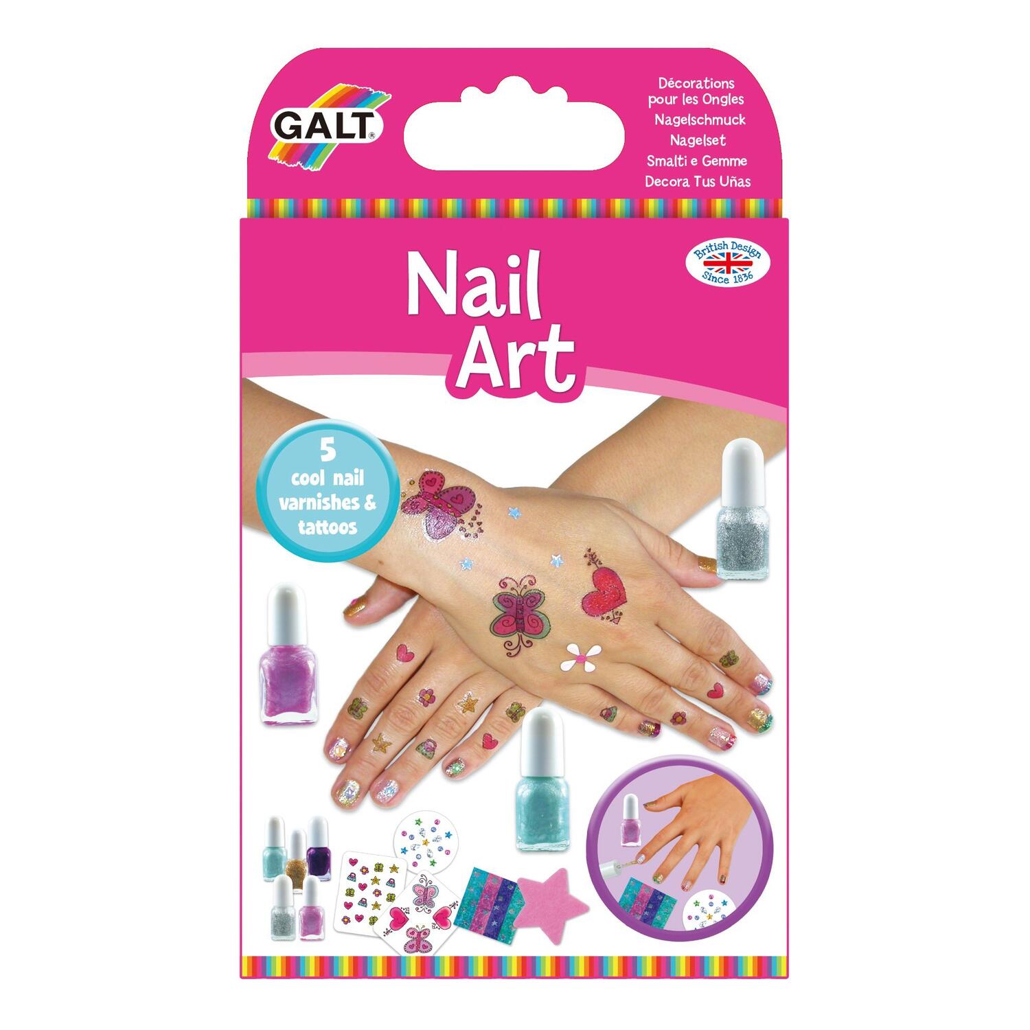 Fantastic Fashion: Set unghii artistice Nail Art PlayLearn Toys