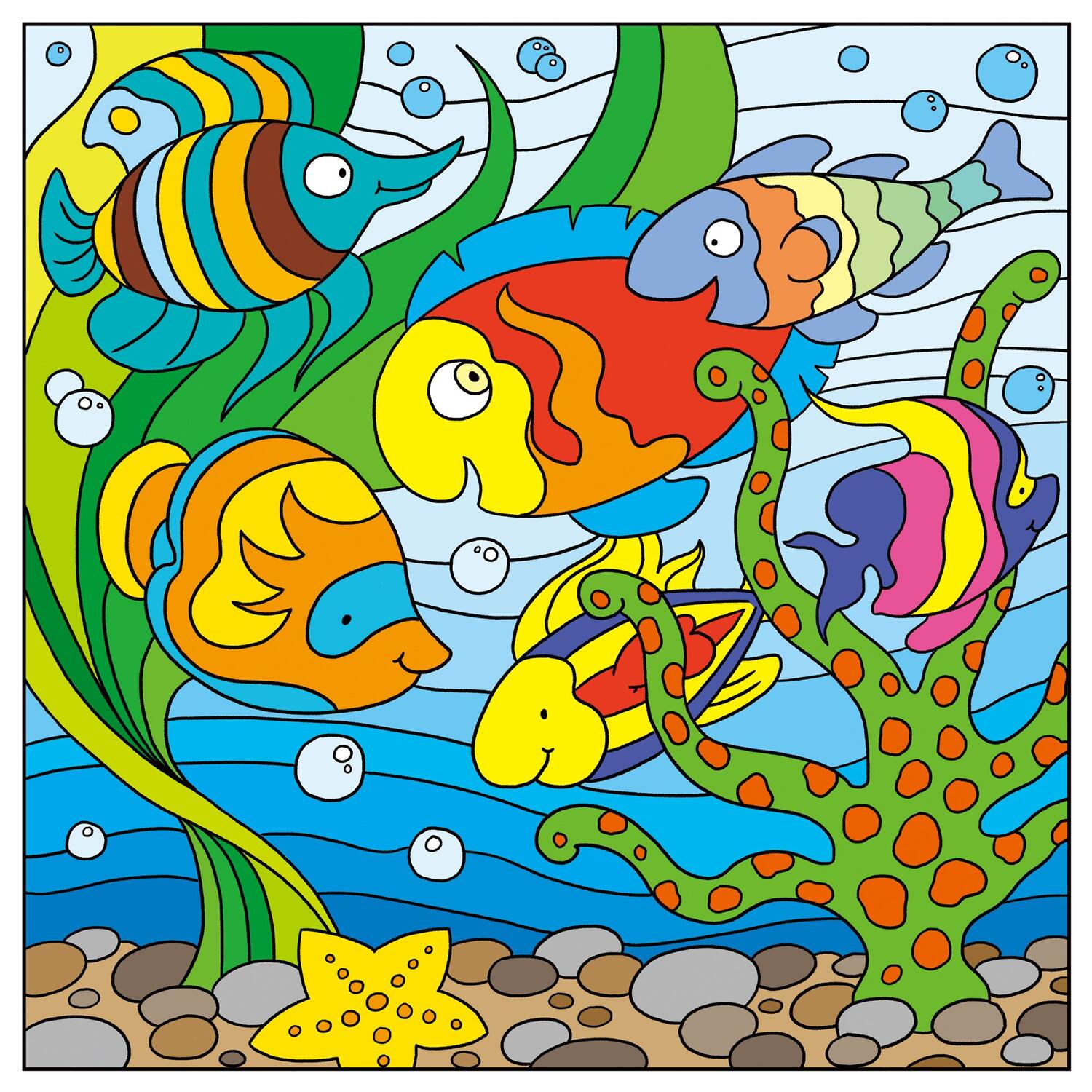 Marea carte de colorat PlayLearn Toys