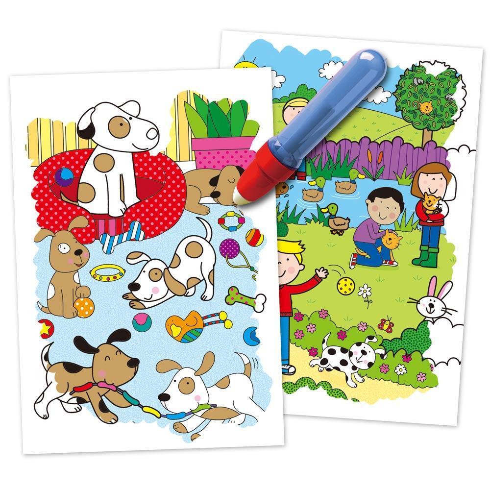 Water Magic: Carte de colorat Animale de companie PlayLearn Toys