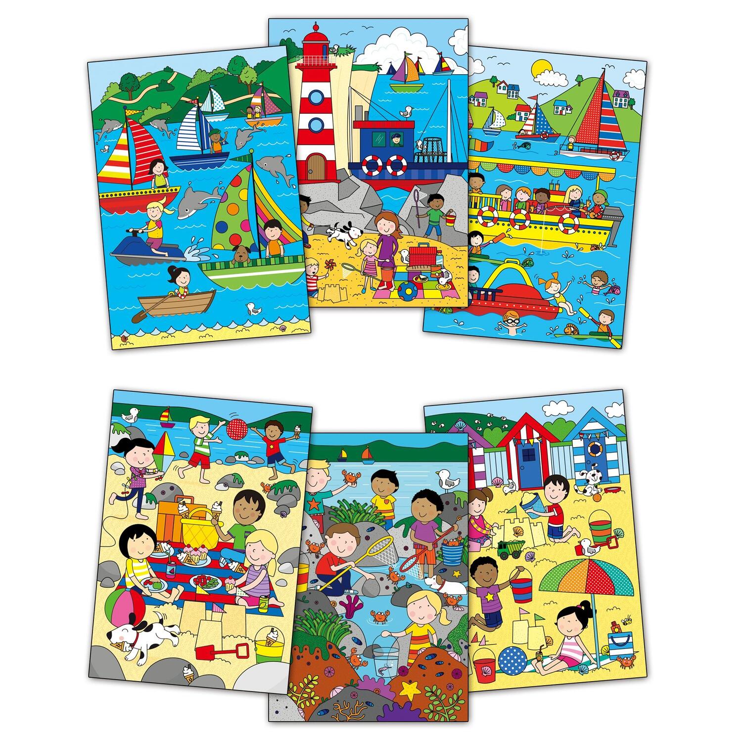 Water Magic:Carte de colorat La mare PlayLearn Toys
