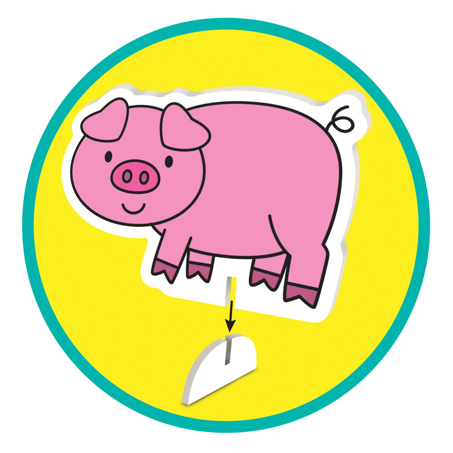 Carticica mea de colorat 3D PlayLearn Toys