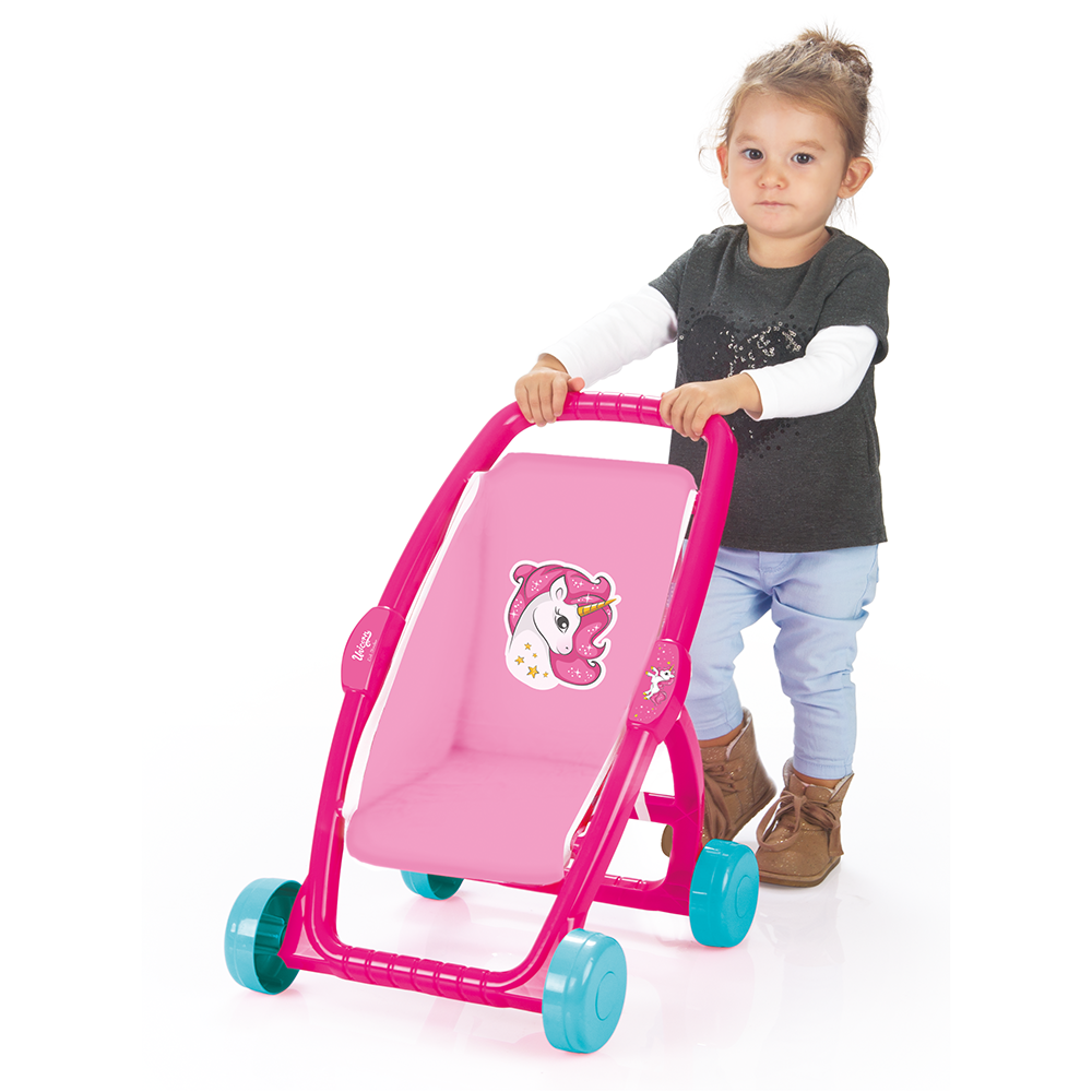 Carucior pentru papusa - Unicorn PlayLearn Toys