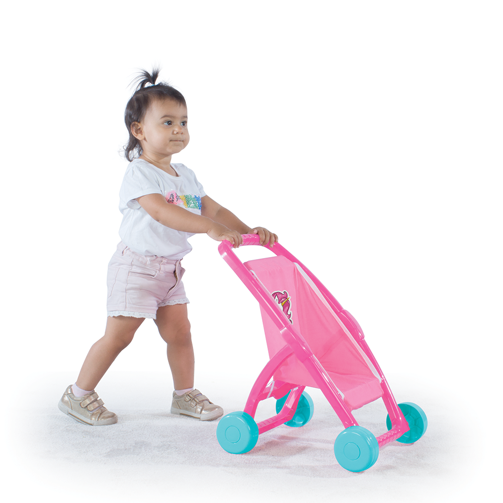 Carucior pentru papusa - Unicorn PlayLearn Toys