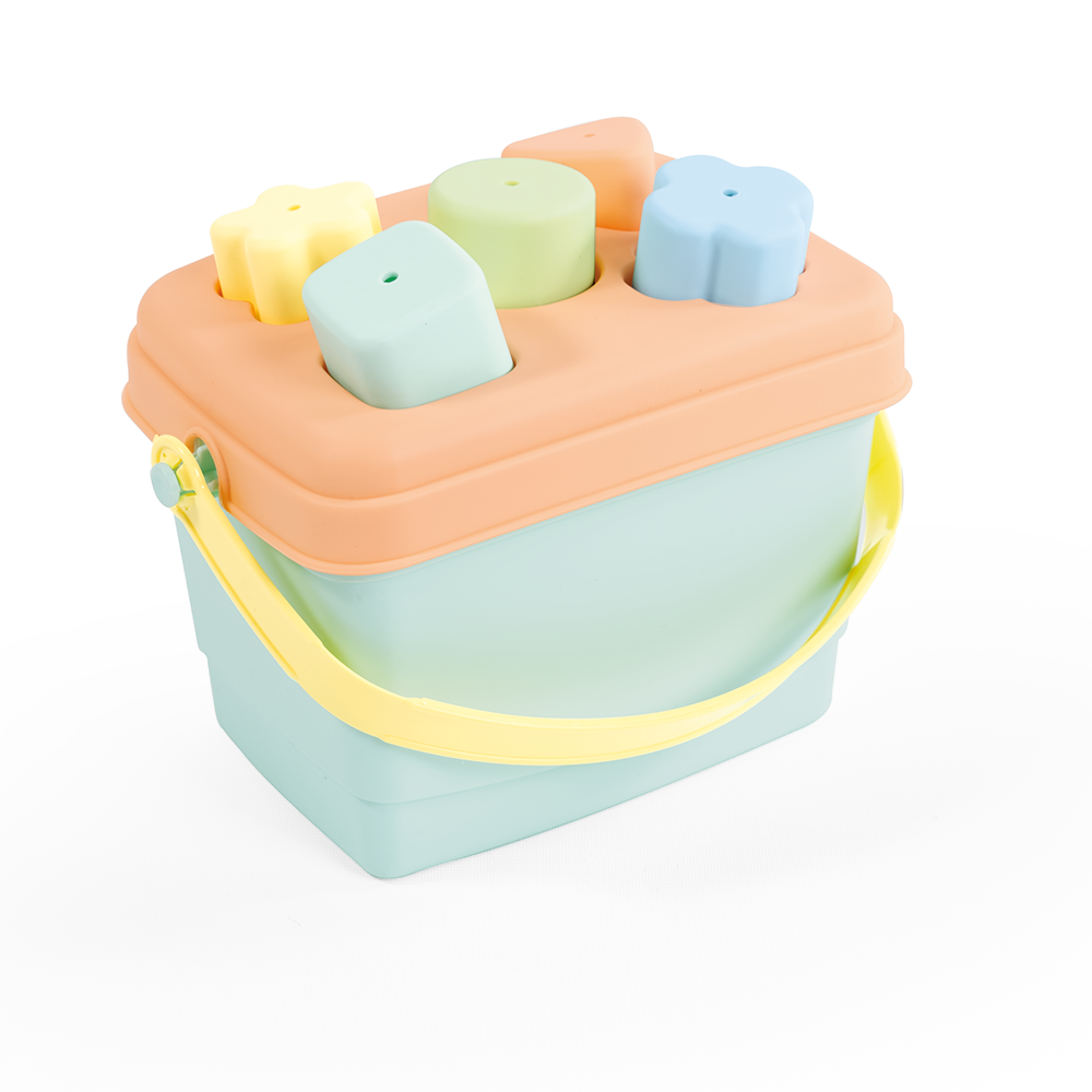 Galetusa cu sortator - Pastel (5 piese) PlayLearn Toys