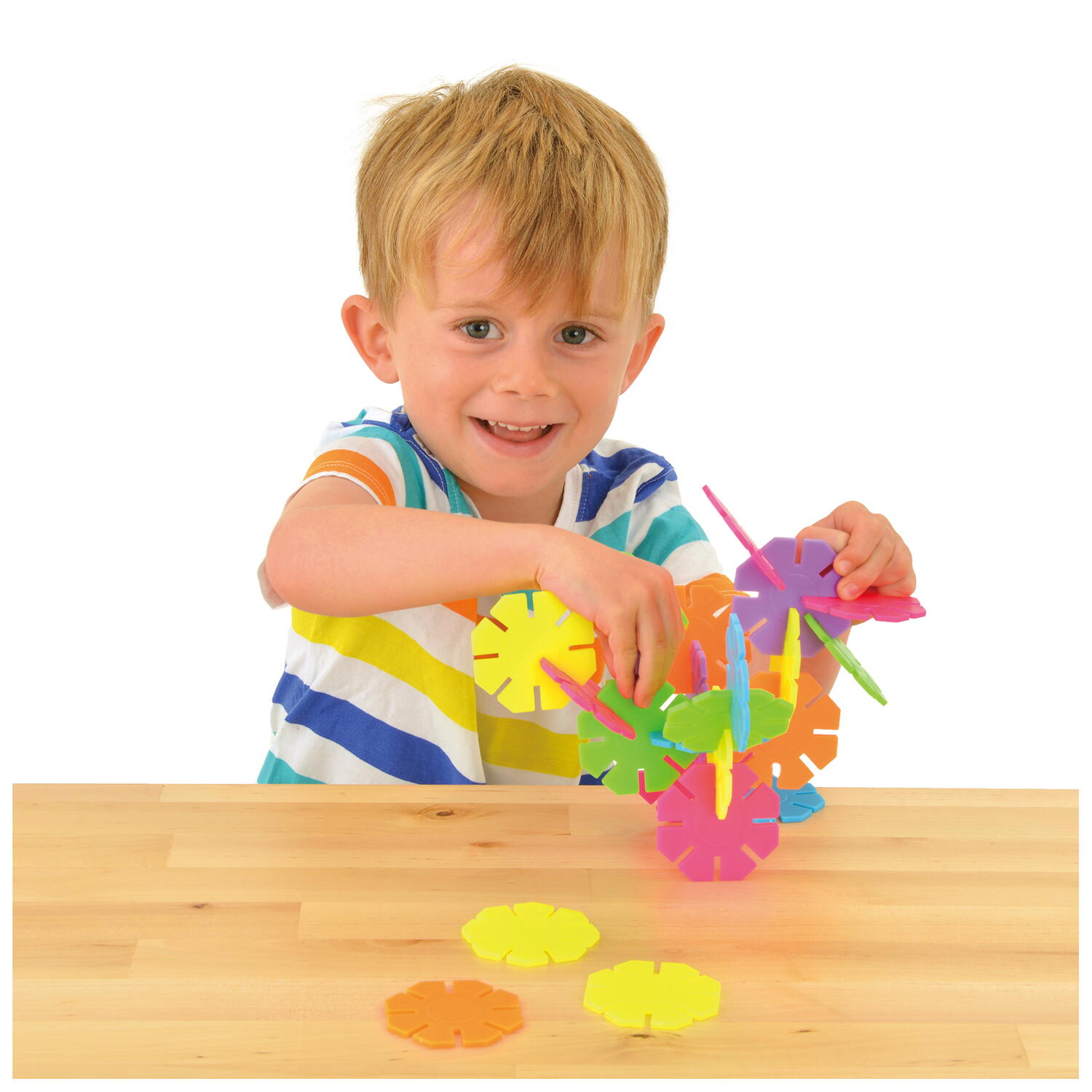 Set de construit - First Octons - 48 piese PlayLearn Toys