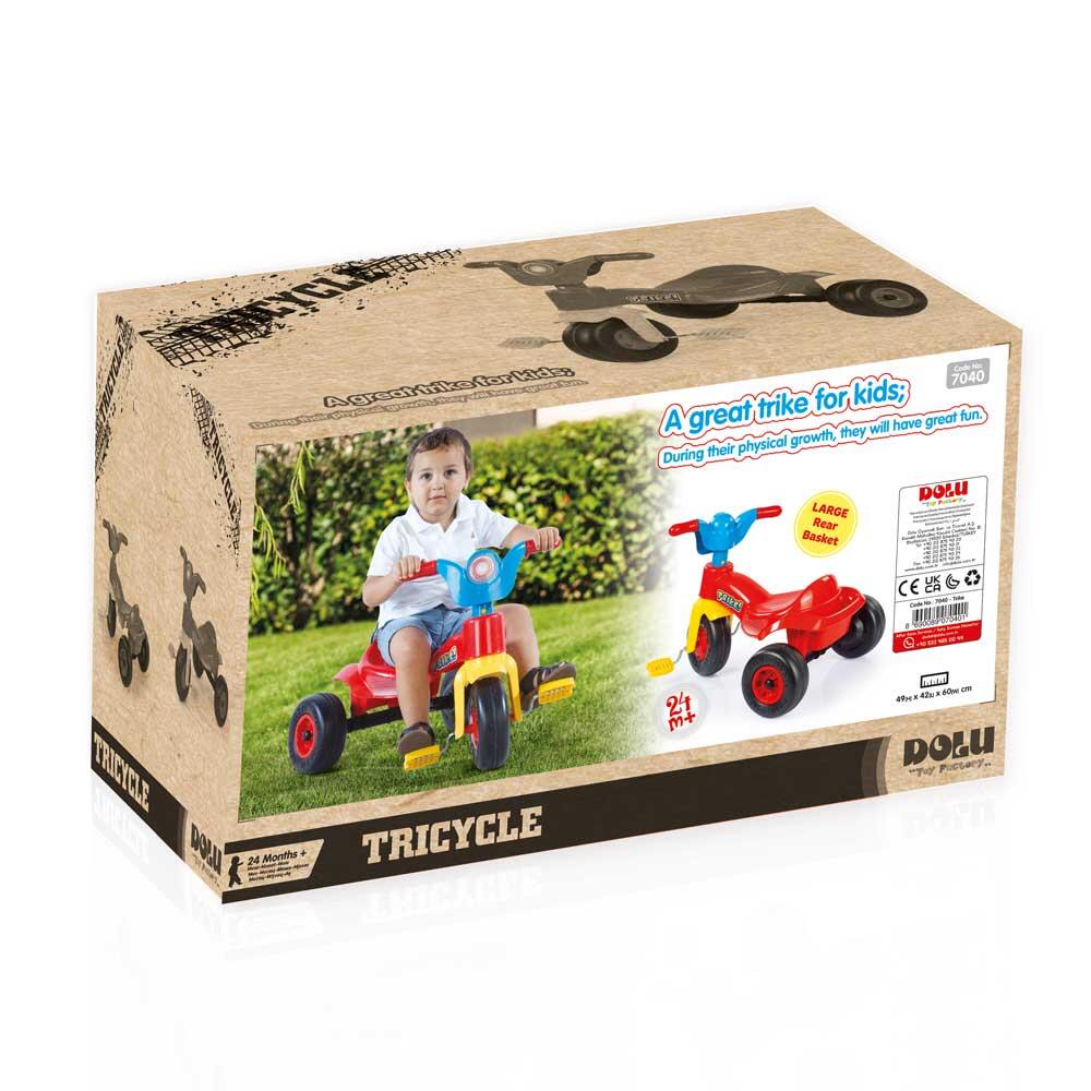 Tricicleta colorata pentru copii PlayLearn Toys